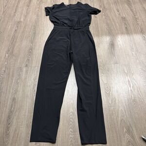 Sweaty Betty Black 26 inch inside seam Explorer Jumpsuit Size US 4-6